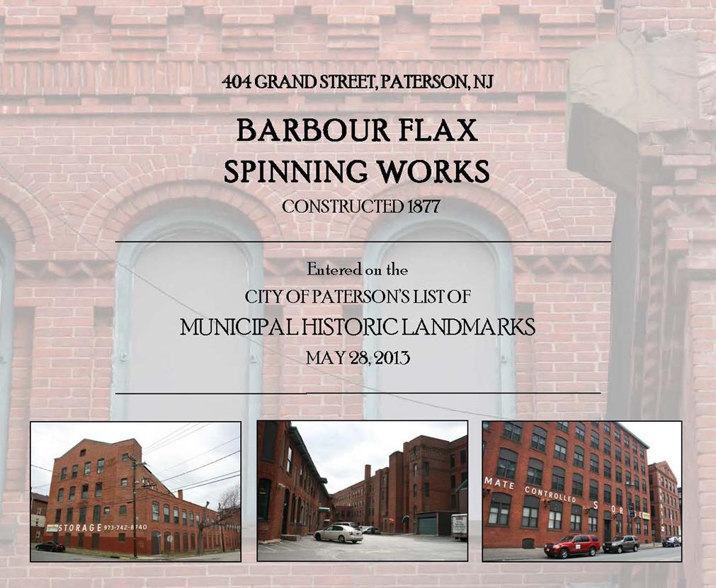 Document Center / Barbour Flax Mills / New Jersey