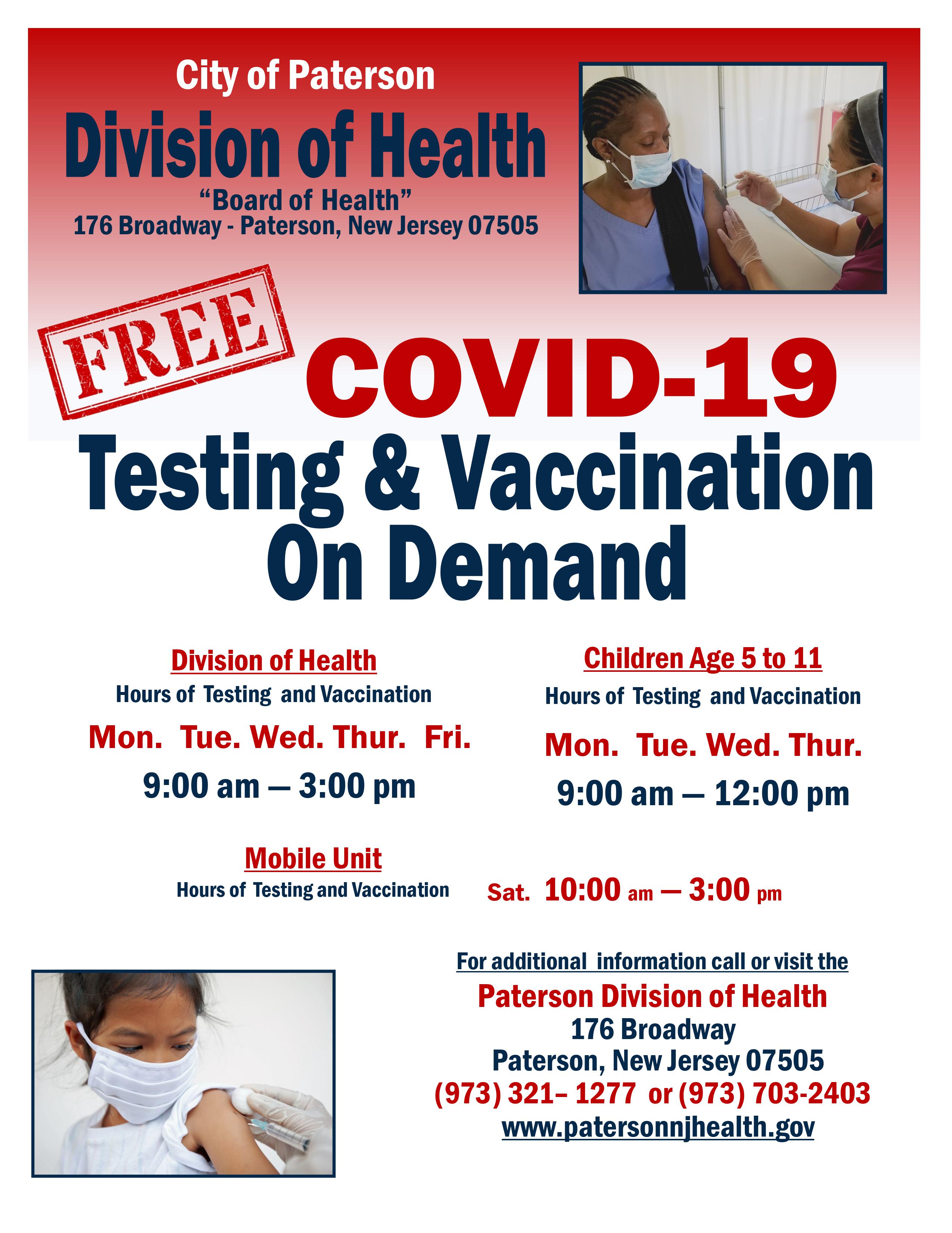 covid 19 flyer testing_vac eng