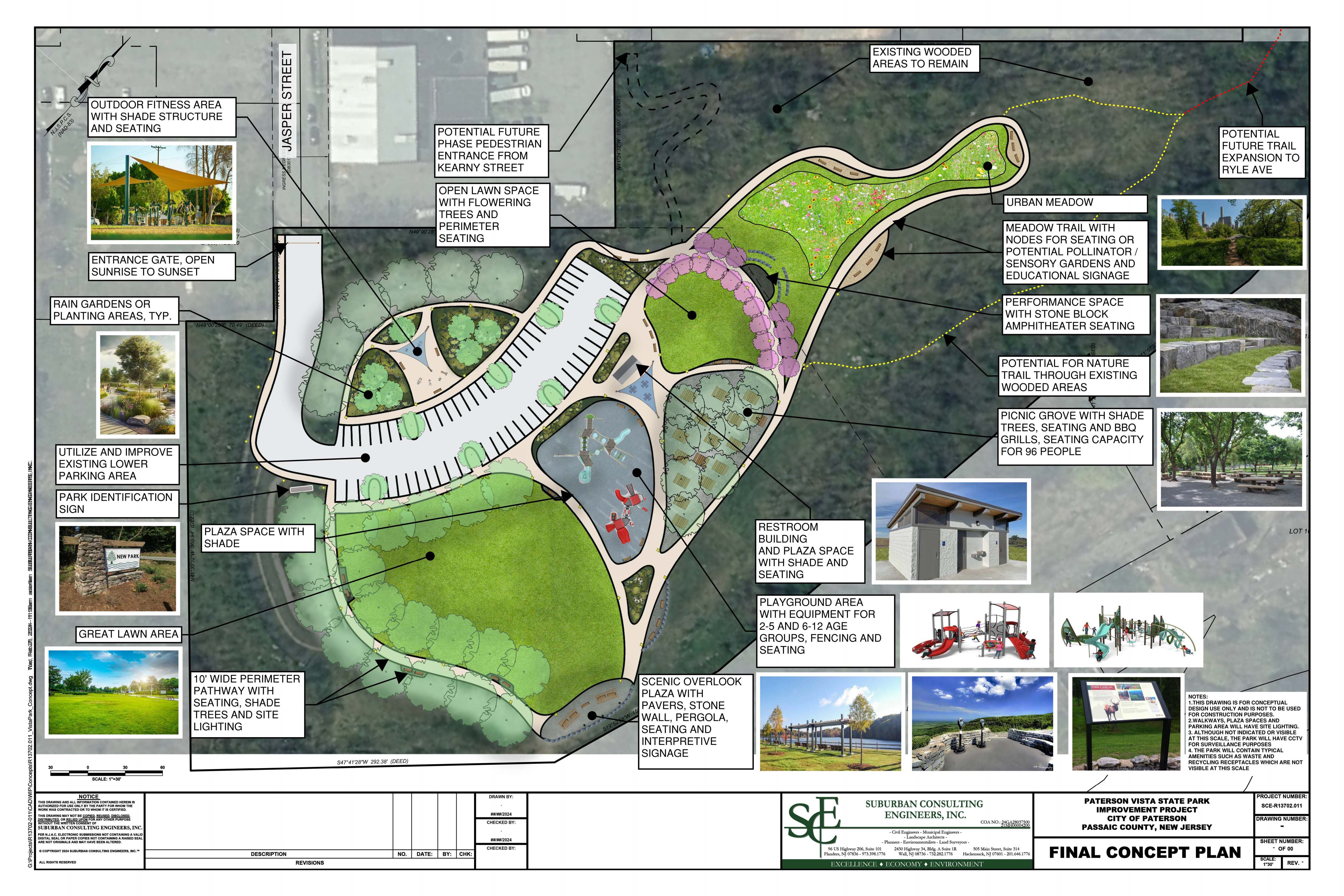 Paterson Vista Park Final Concept Plan 
