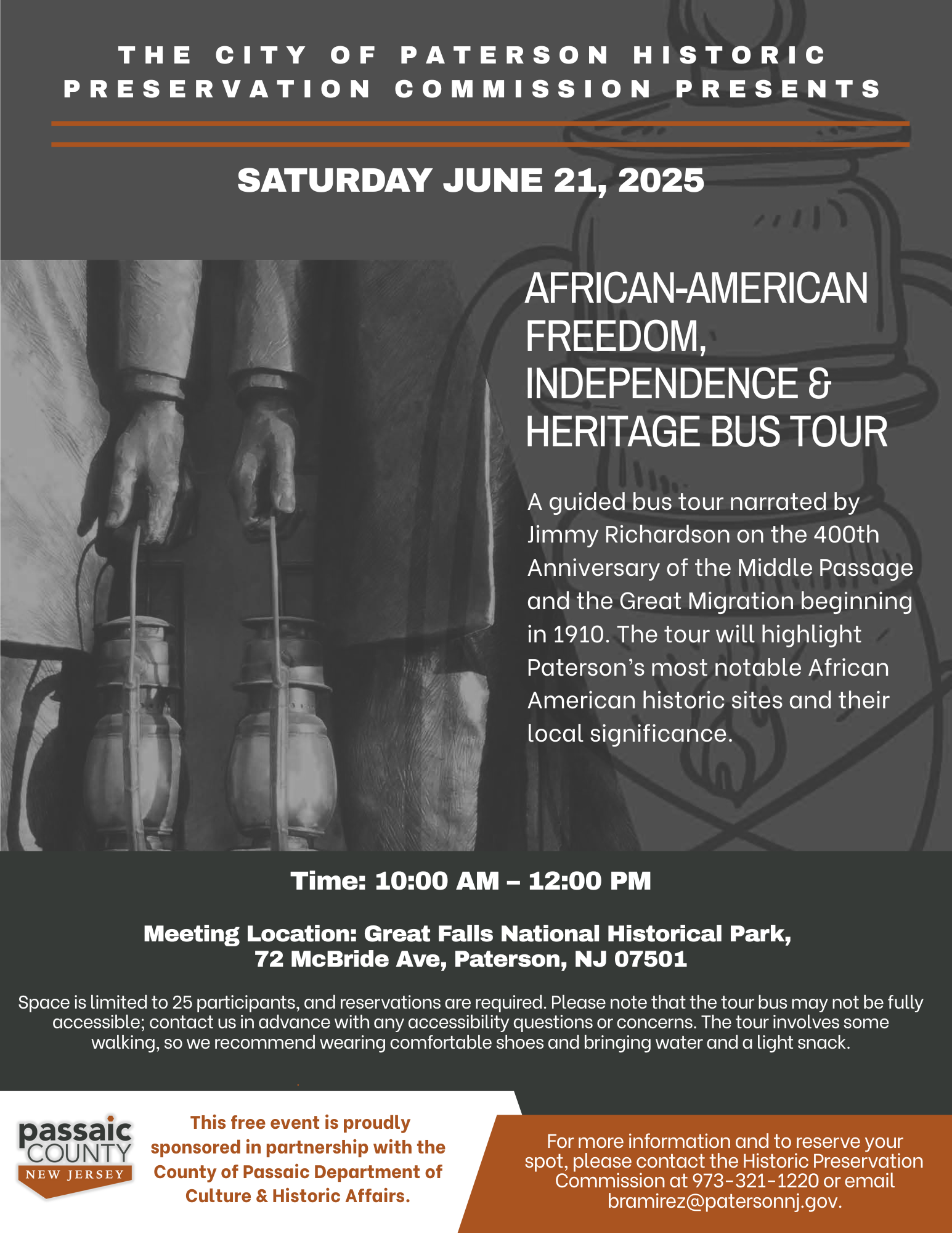 African-American Freedom, Independence and Heritage Bus Tour
